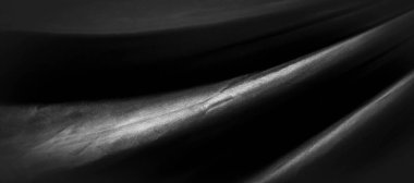 doku, arka plan, desen. Siyah ipek kumaş. Bu siyah ve