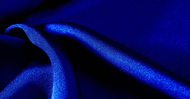 Arka plan, desen, doku, duvar kağıdı, mavi ipek kumaş. Bir ekle