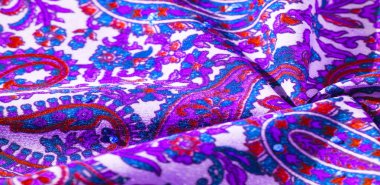Arka plan dokusu, desen, paisley kumaş pamuk. Tarafından tasarlanmıştır