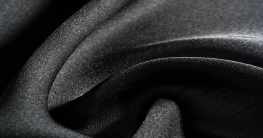 Arka plan, desen, doku, duvar kağıdı, siyah ipek kumaş. Ekle