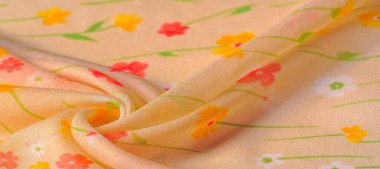 Doku, arka plan, desen, ipek kumaş, bir be küçük çiçekler