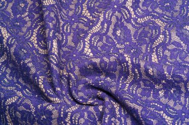 Arka plan dokusu. Şablon. Dantel kaplı sıcak yün kumaş