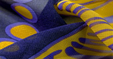 doku arka plan desen duvar kağıdı. mavi siyah sarı ipek fab