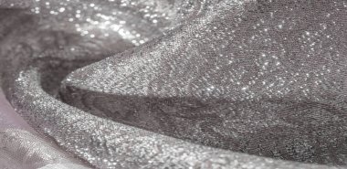 Doku arka planı, desen. beyaz brokar kumaş. Organze broca