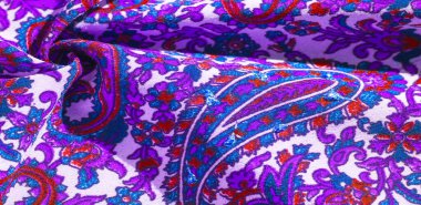 Arka plan dokusu, desen, paisley kumaş pamuk. Tarafından tasarlanmıştır