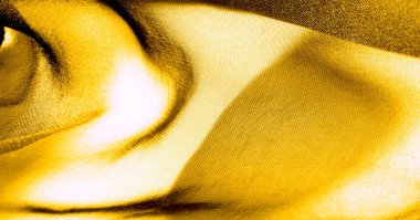 Arka plan, desen, doku, duvar kağıdı, sarı ipek kumaş. Ekle