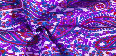 Arka plan dokusu, desen, paisley kumaş pamuk. Tarafından tasarlanmıştır