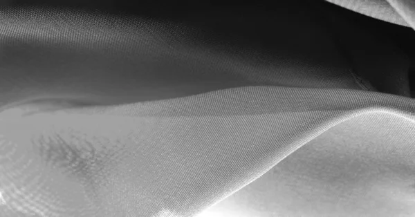 Tekstur, bakgrunn, mønster, grått svart silkestoff Dette er... – stockfoto