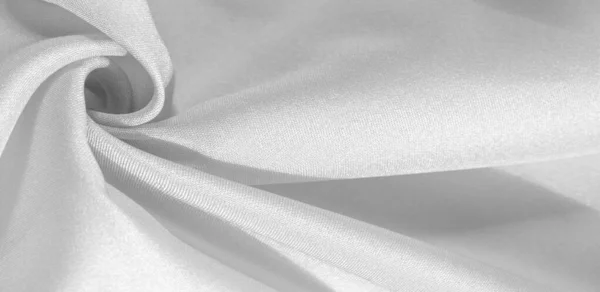 Textúra, háttér, minta, selyem anyagból, fehér színű. Ez a-s — Stock Fotó