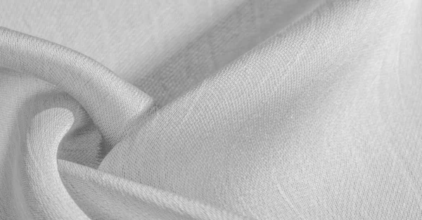 Background, pattern, texture, wallpaper, white silk fabric. It h — Stock Photo, Image