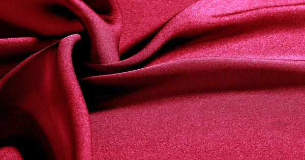 Latar belakang, pola, tekstur, wallpaper, kain sutra merah. Tambah a — Stok Foto
