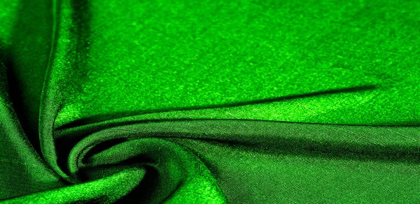 Textura, fondo, patrón, color verde, tela. tela de algodón — Foto de Stock