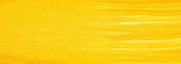 Doku, arka plan, desen, sarı ipek oluklu ezilmiş fa — Stok fotoğraf
