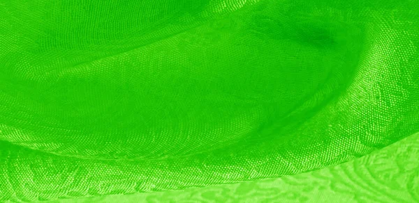 Текстура фона узор ткани цветочный орнамент зеленый. This co — стоковое фото