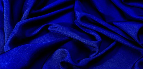 Υφή, φόντο, μοτίβο, μπλε χρώμα, ύφασμα. βαμβακερό ύφασμα — Φωτογραφία Αρχείου