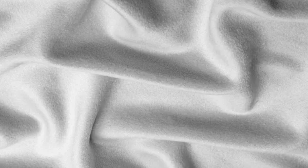 Tekstura tło tkanina ciepły wełna biały nieskończenie zabawa, my puszka metalowa — Zdjęcie stockowe