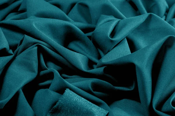 Textured, background, pattern, turquoise fabric. This is an unus