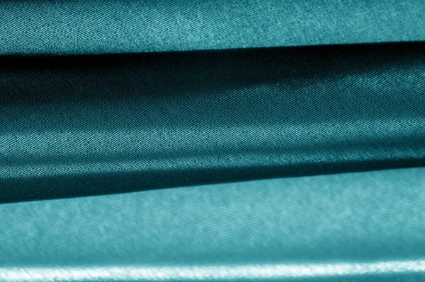 Texturizado, fondo, patrón, tela turquesa. Esta es una unus — Foto de Stock