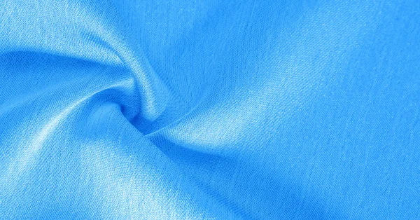 Latar belakang, pola, tekstur, wallpaper, kain sutra biru. Ini ha — Stok Foto