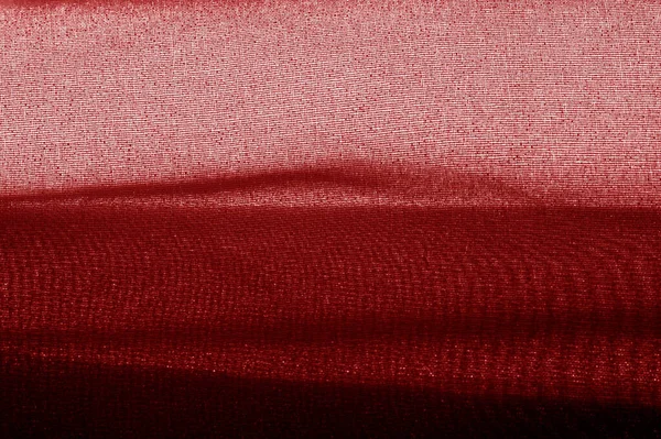 Texturizado, fundo, padrão, pano vermelho. Matérias de malha elegantes — Fotografia de Stock