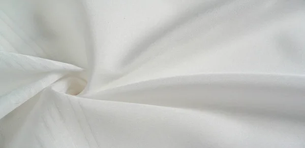 Texture silk white fabric. From Telio, this organza has a thin, — Stock Photo, Image