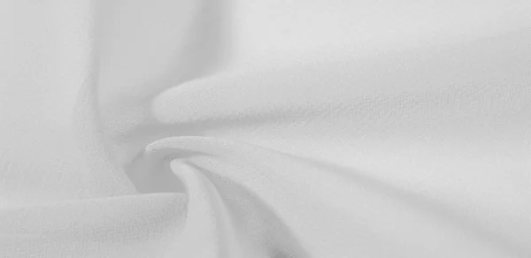 テクスチャの背景パターン。微妙なマットの白いシルク生地 — ストック写真
