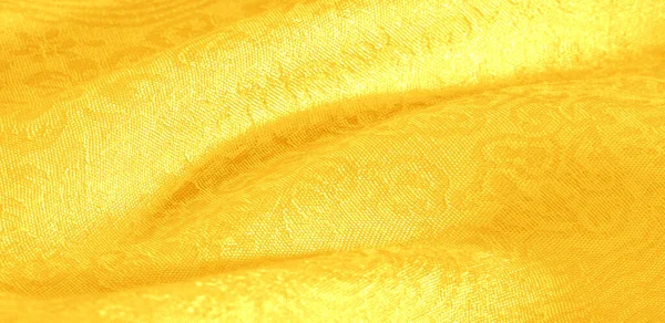 Textura fundo padrão tecido floral ornamento amarelo. Este c — Fotografia de Stock