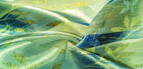 Textura, padrão, fundo. Este belo tecido está decorado — Fotografia de Stock