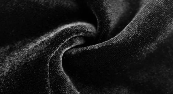 テクスチャの背景、パターン。ブラック・ベルベットこの壮大なe — ストック写真