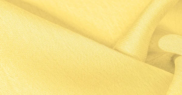 Latar belakang, pola, tekstur, wallpaper, kain sutra kuning. Ini... — Stok Foto