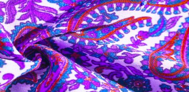 Arka plan dokusu, desen, paisley kumaş pamuk. Tarafından tasarlanmıştır