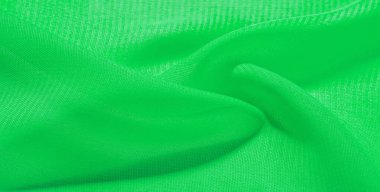  doku arka plan desen yeşil ipek kumaş. Bu ipek organze