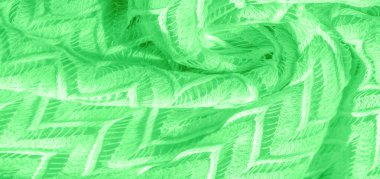 Doku, arka plan, desen, ipek kumaş, yeşil, katmanlı dantel t