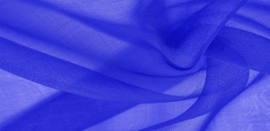 Mavi ipek kumaş dokusu. Ayrıca tasarımınız için de mükemmeldir,
