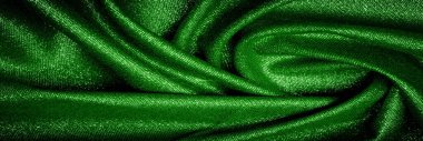 Doku, arka plan, desen. Kumaş Koyu yeşil kaplamalı wi