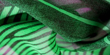 doku arka plan desen duvar kağıdı. Yeşil pembe siyah ipek fabr