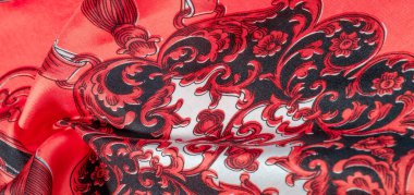 Gotik desenli ipek kumaş. Ben surround olmak için mutlu olurdu