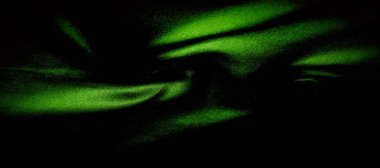 doku, arka plan, desen. yeşil ipek kumaş panoramik fotoğraf.