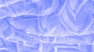 Doku, arka plan, desen, ipek kumaş mavi, katmanlı dantel tul