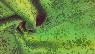 doku arka plan deseni. yeşil bez. Bu y için kullanılabilir