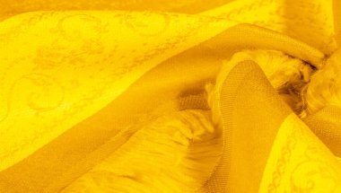 doku arka plan deseni. sarı kumaş. Bu, 