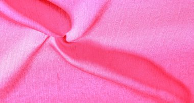 Arka plan desen doku duvar kağıdı, kırmızı pembe ipek kumaş. 