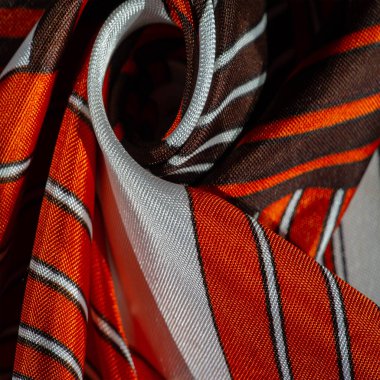 doku, arka plan, çizgili desenli ipek kumaş Desi