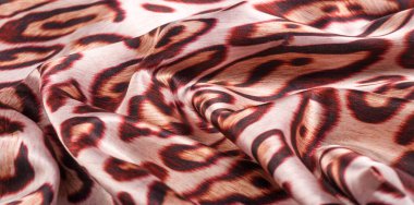 doku, arka plan, desen. ipek kumaş, kaplan derisi, ışık ve