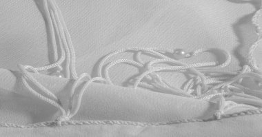 Arka plan, desen, doku, duvar kağıdı, beyaz ipek kumaş bir