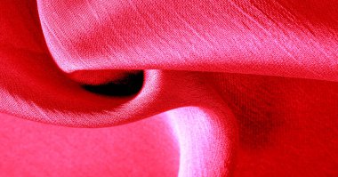 Arka plan desen doku duvar kağıdı, kırmızı pembe ipek kumaş. 