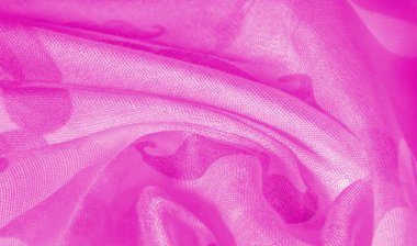 Doku Arka Plan, Boyalı Karikatür Mustac ile Pembe İpek Kumaş