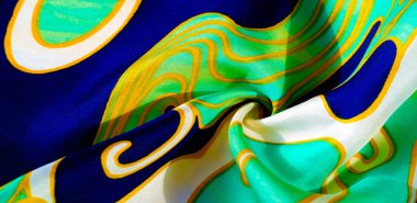 ipek soyut kumaş. Bu lüks ipek şifon kumaş bir sh