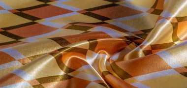 doku arka plan deseni. geometrik şekilli ipek kumaş sq