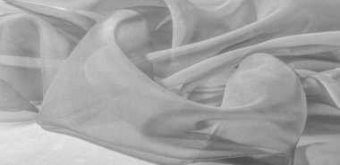 Beyaz ipek kumaş doku deseni. Ayrıca d için mükemmel